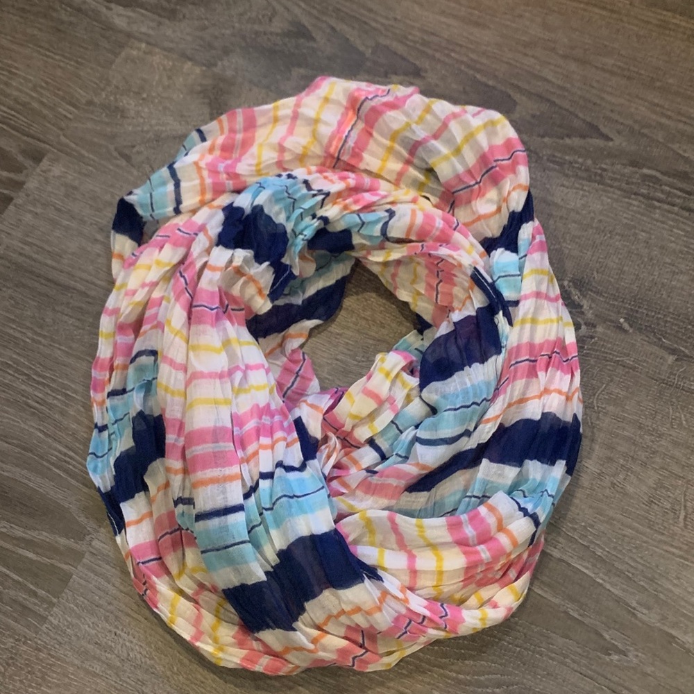Striped Infinity Scarf